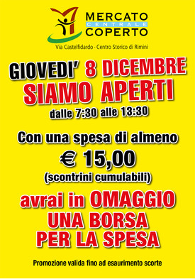 Promozione 8 dicembre 2016